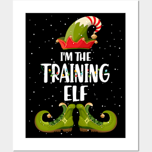 Im The Training Elf Christmas Posters and Art